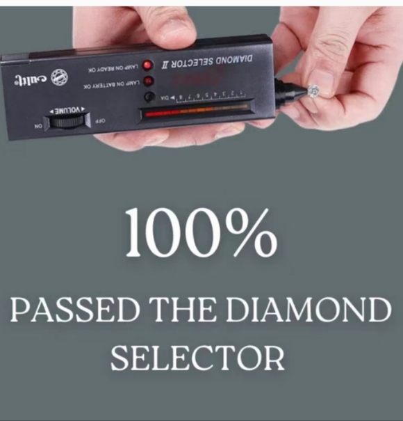 New moissanite Silver Earrings With Gift Box 🎁 - Picture 7 of 7